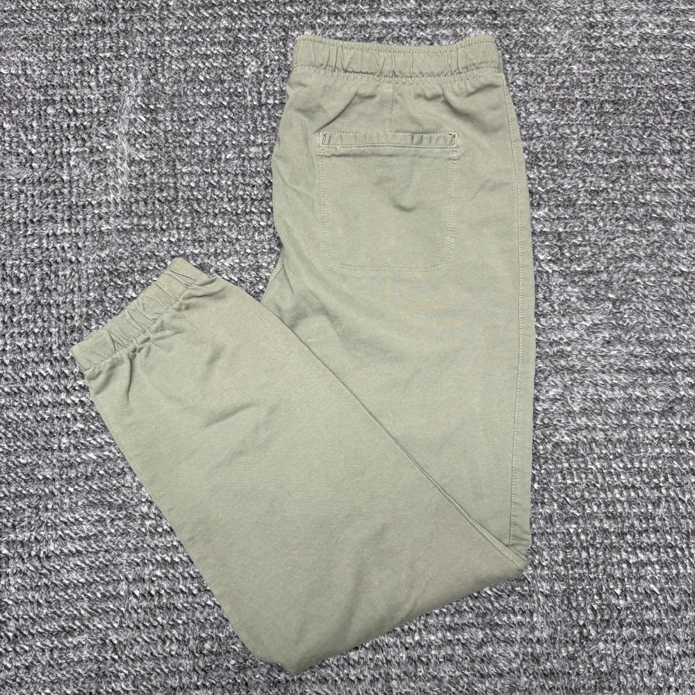 Weatherproof Vintage Jogger Pants Womens‎ L Green Cotton Stretch Tapered Leg